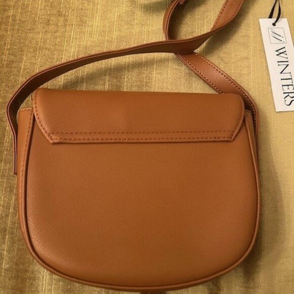 JJ Winters Leather Tan Cross Body bag - Picture 2 of 4